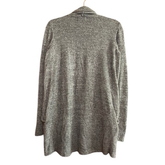 Barefoot Dreams CozyChic Lite® Circle Longline Cardigan Heather Gray XS / Small - Picture 3 of 6
